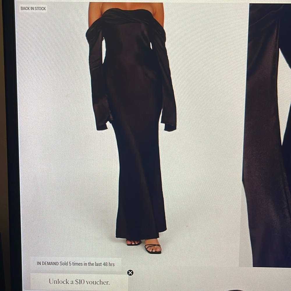 Meshki Giselle long maxi dress NWT